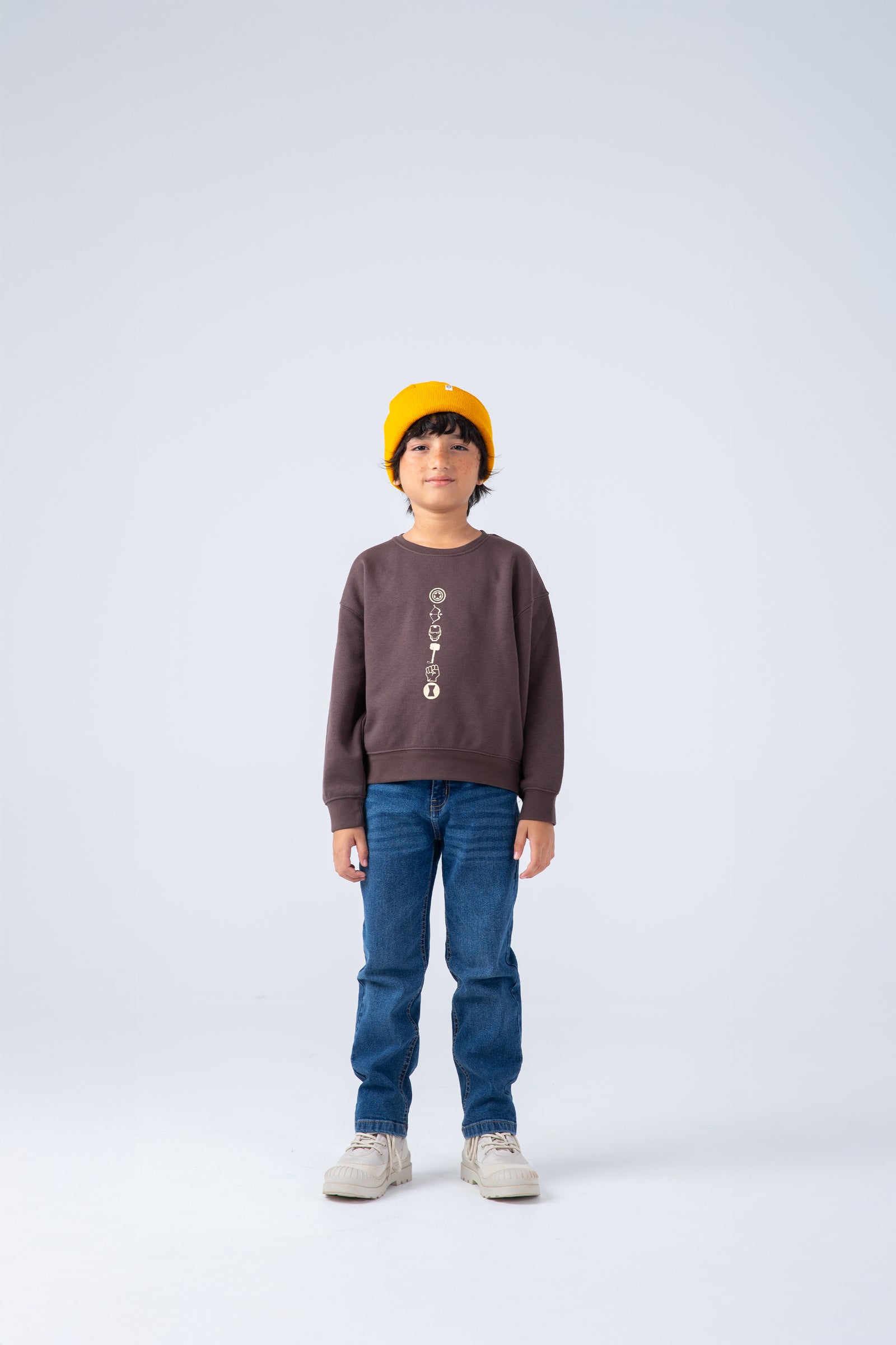 Boys Marvel Fleece Sweatshirt