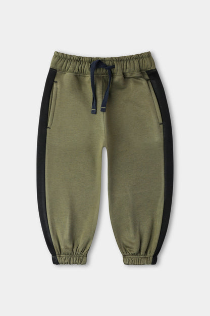 Boys Two-Tone Fleece Trousers