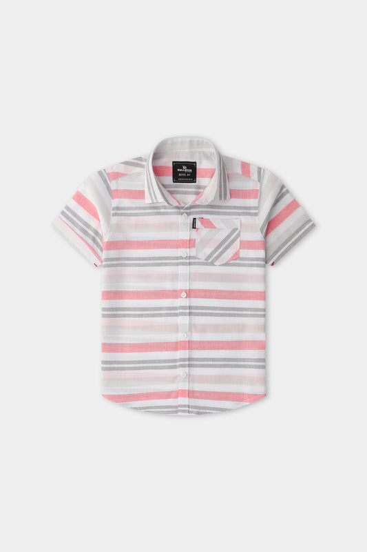 Vibrant Stripe Cotton Shirt