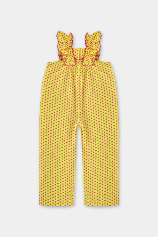 Sunny Delight Ruffle Jumpsuit