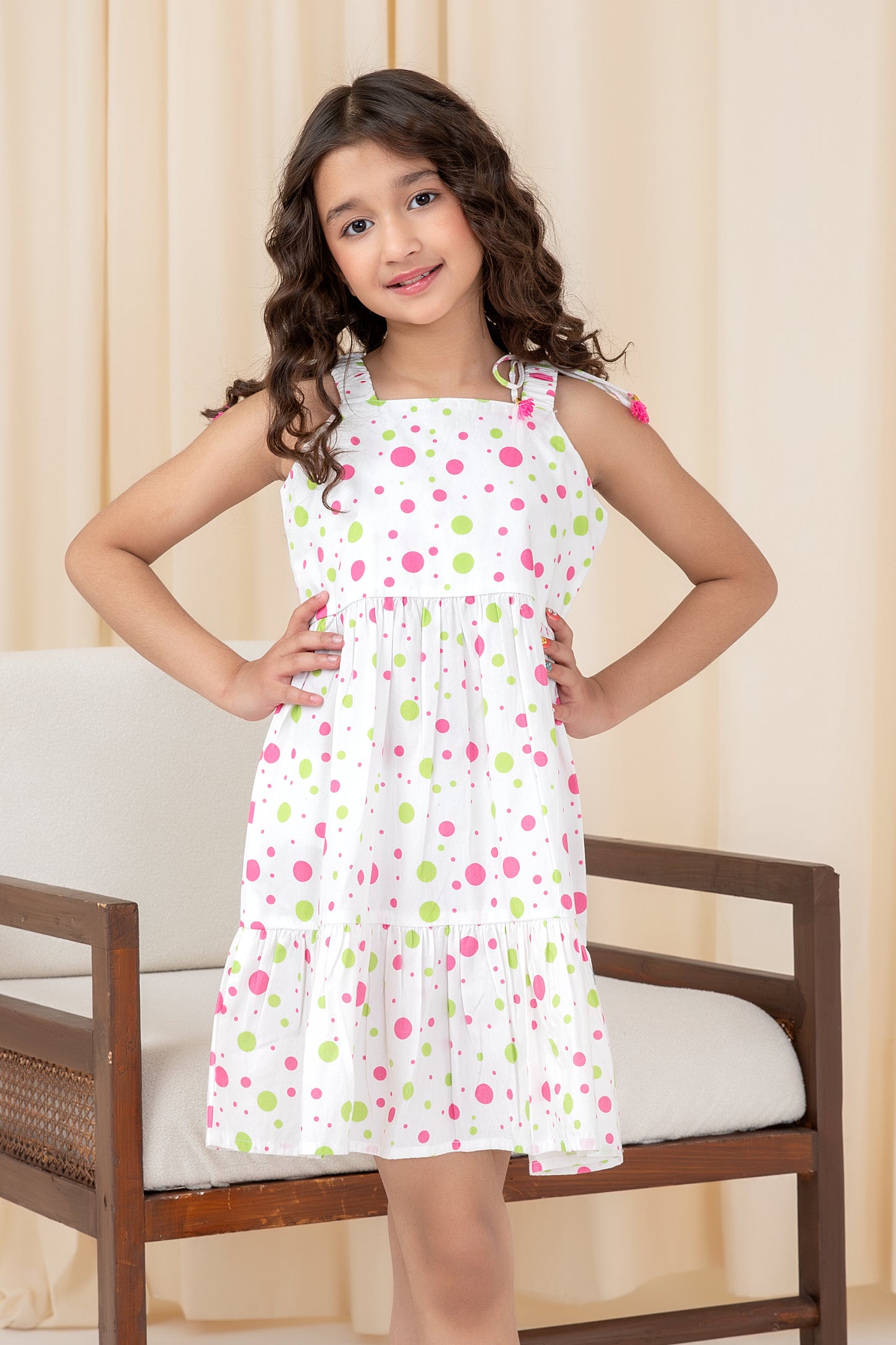 Playful Dots Summer Dress