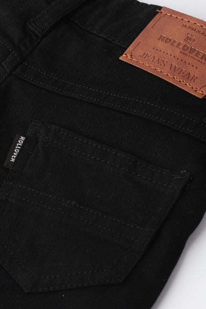 Boys Classic Black Twill Chinos