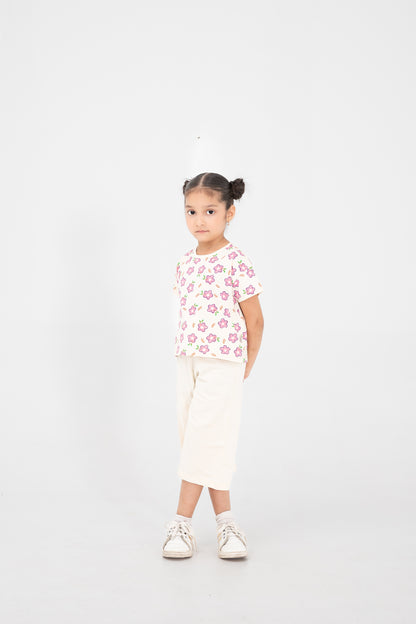 Skin Floral Jersey Co-ord Set