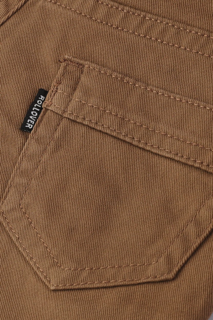 Boys Brown Twill Chino Pants