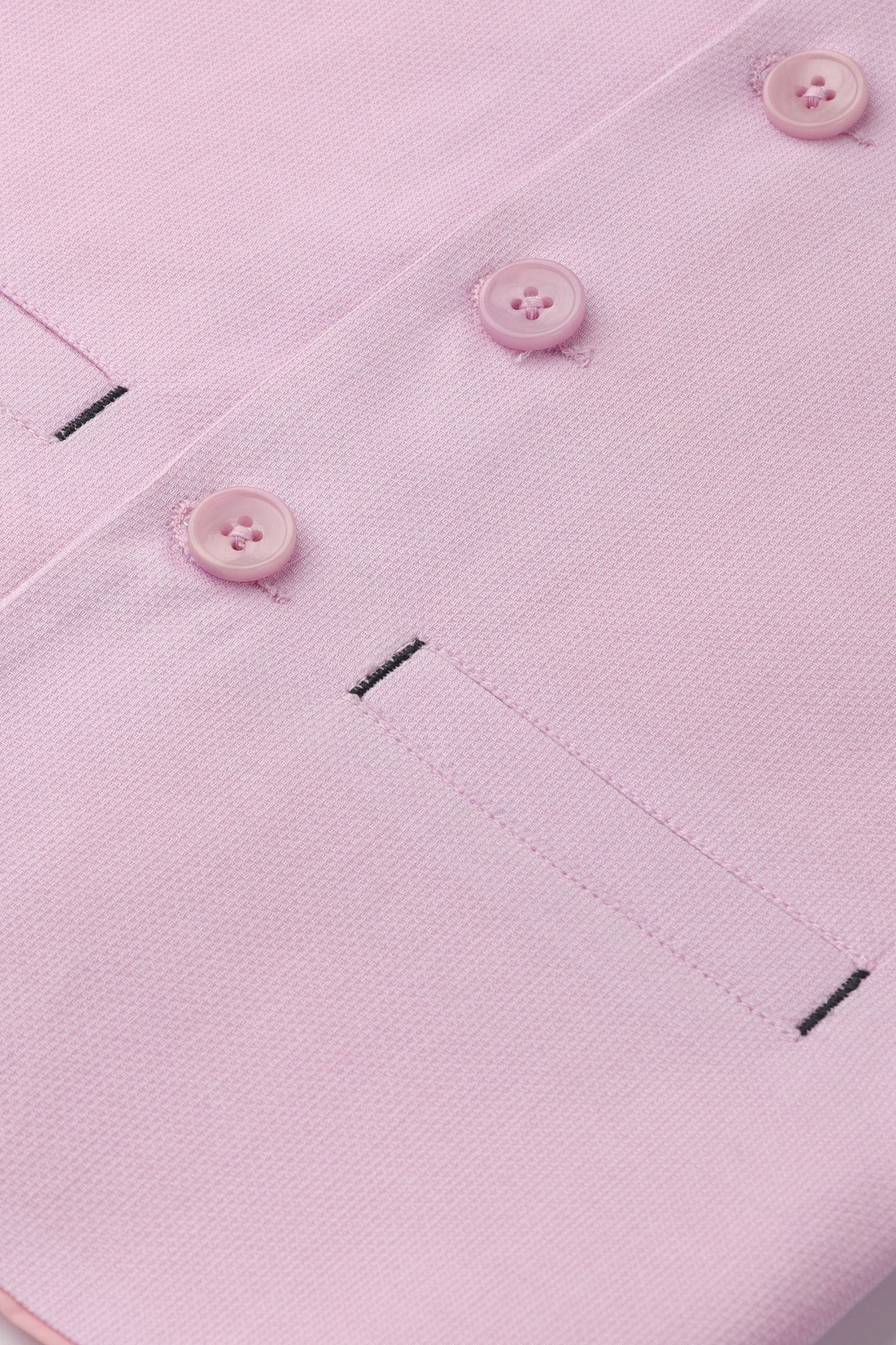 Boys' Pink Cotton Waistcoat