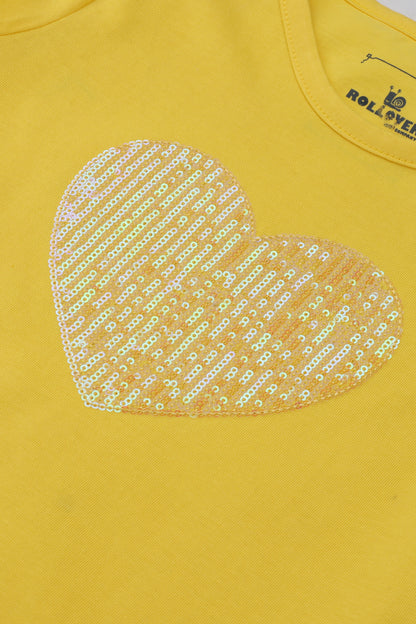 Girls Sunshine Sparkle Tee