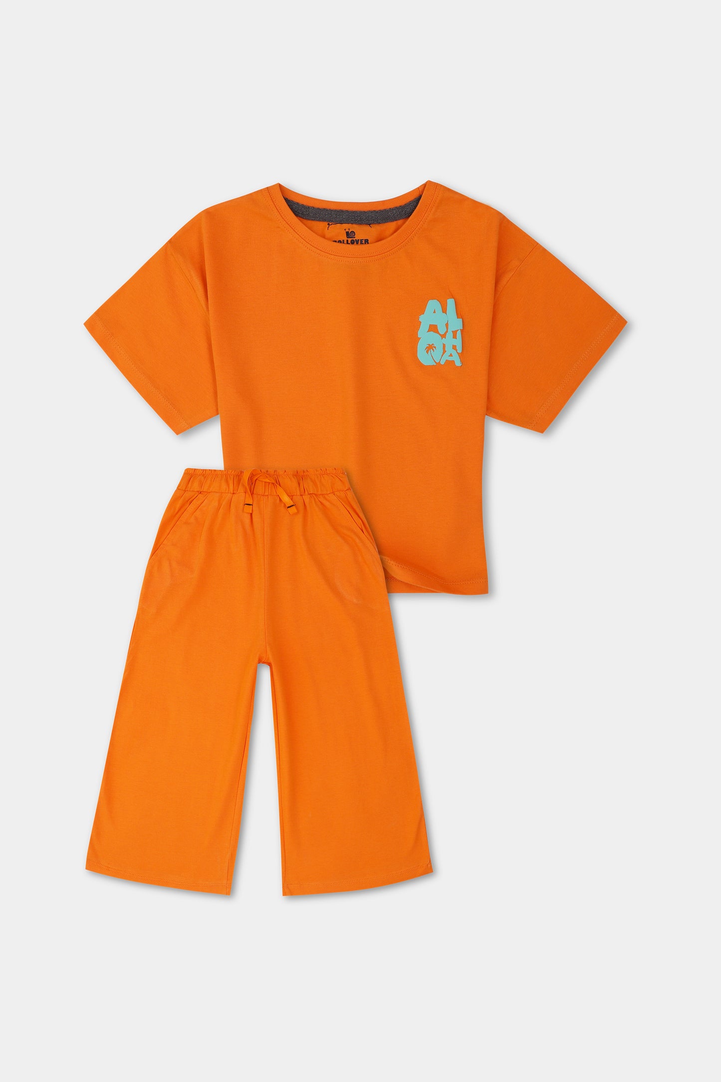 Girls Tangerine Bliss Co-Ord Set