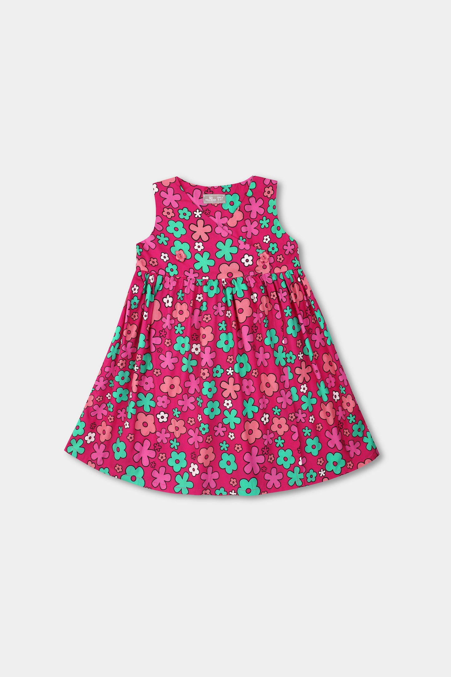 Spring Bloom Cotton Dress