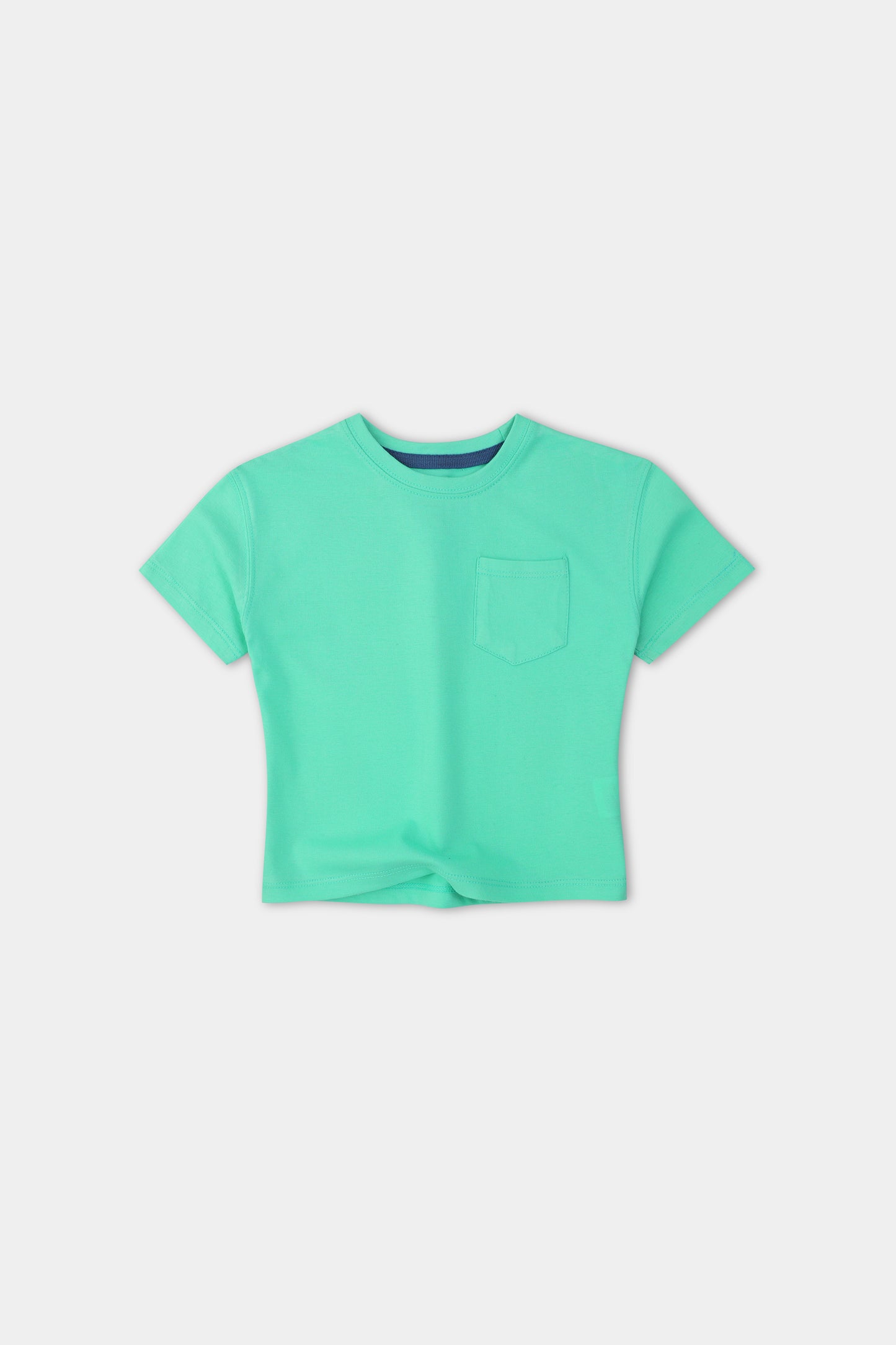 Solid Mint Boxy Tee