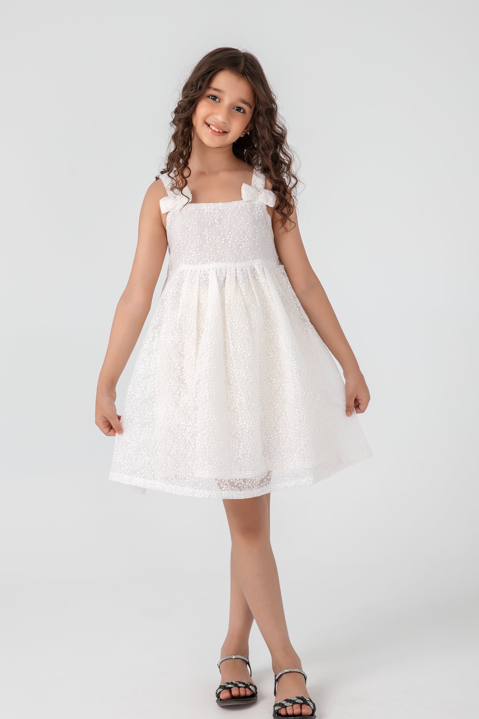 Snow Blossom Princess Dress