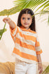 Rust Chic Oversized Polo Shirt