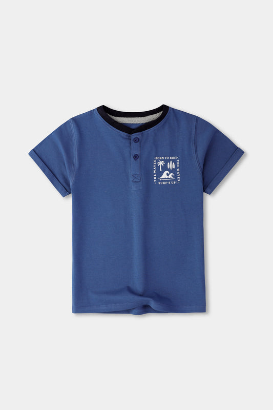 Boys Surf‚Äôs Up Indigo Tee