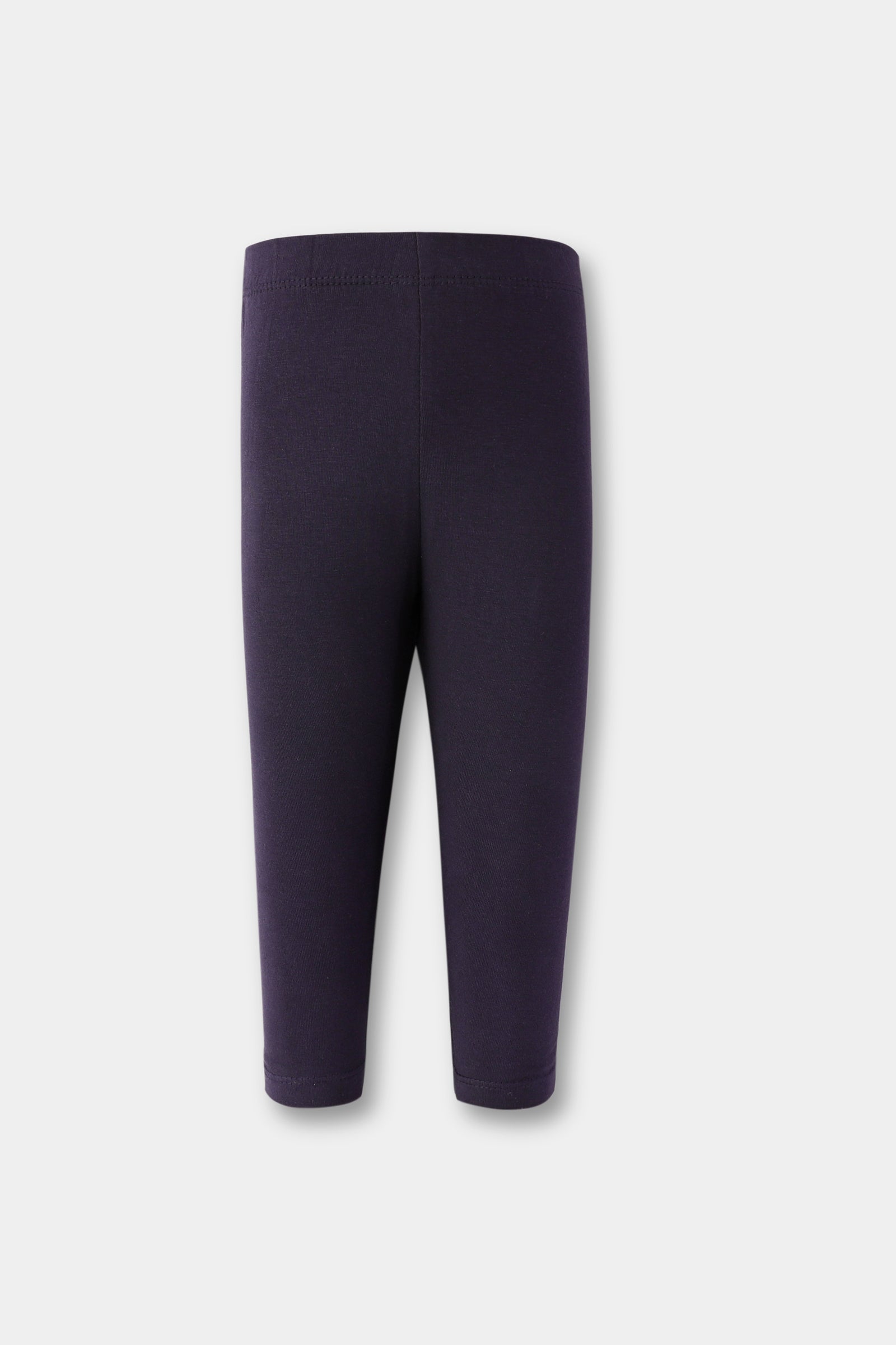 Solid Navy Jersey Leggings