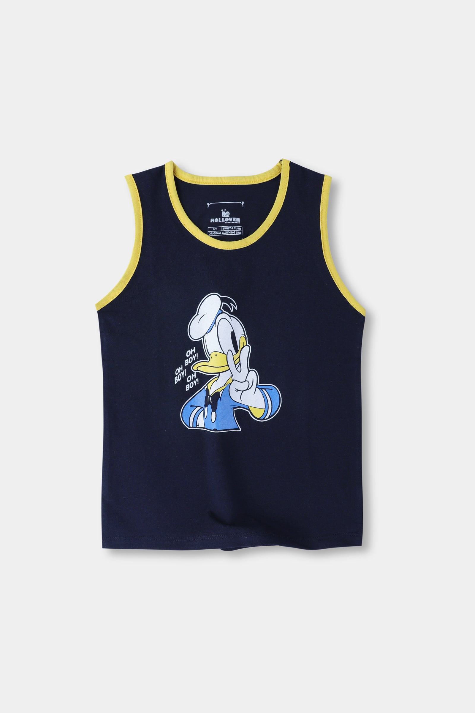 Oh Boy Navy Tank Top
