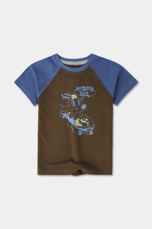 Skater Boys' Raglan Tee