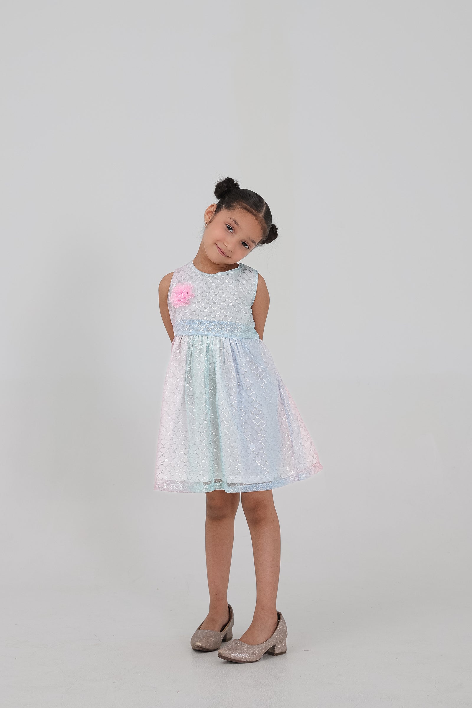 Girls Mermaid Dreamy Net Dress
