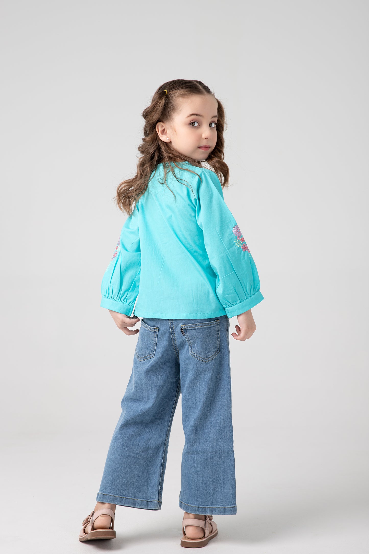 Bluebell Charm Cotton Top