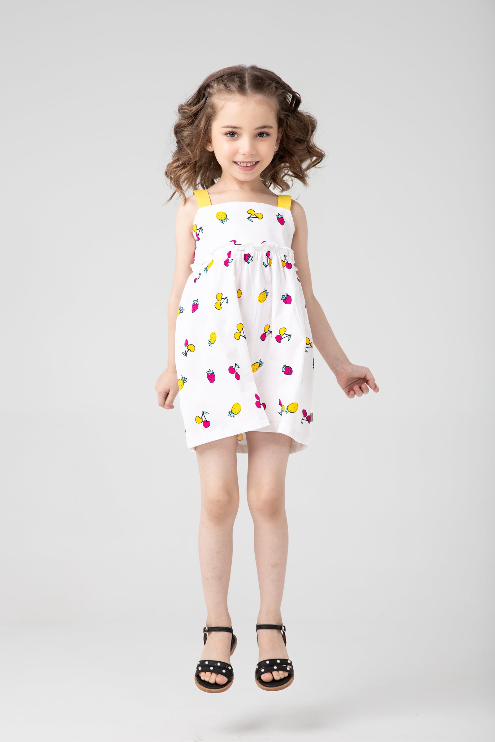 Girls Fruity Pop Jersey Frock