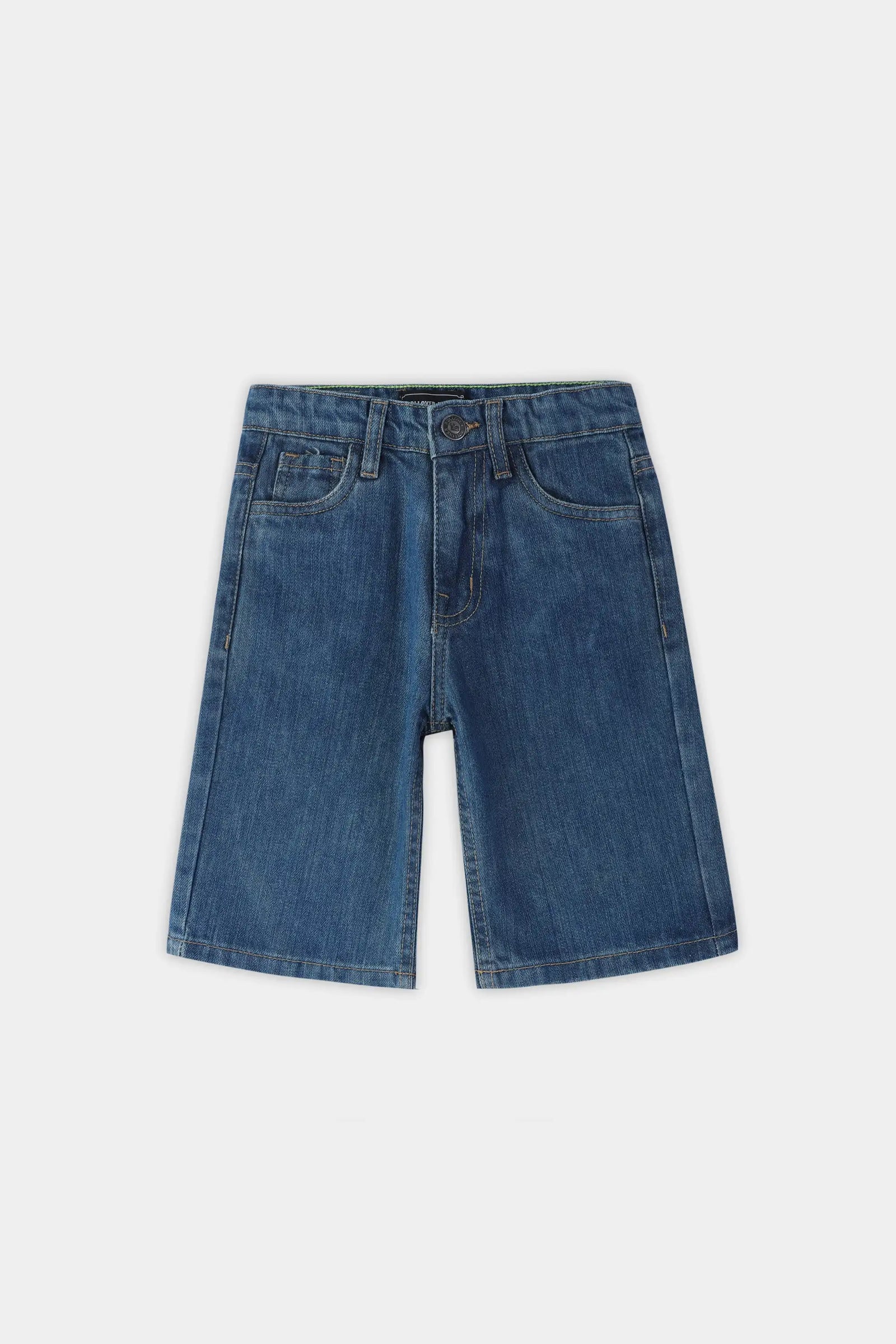 Boys' Blue Bolt Denim Shorts