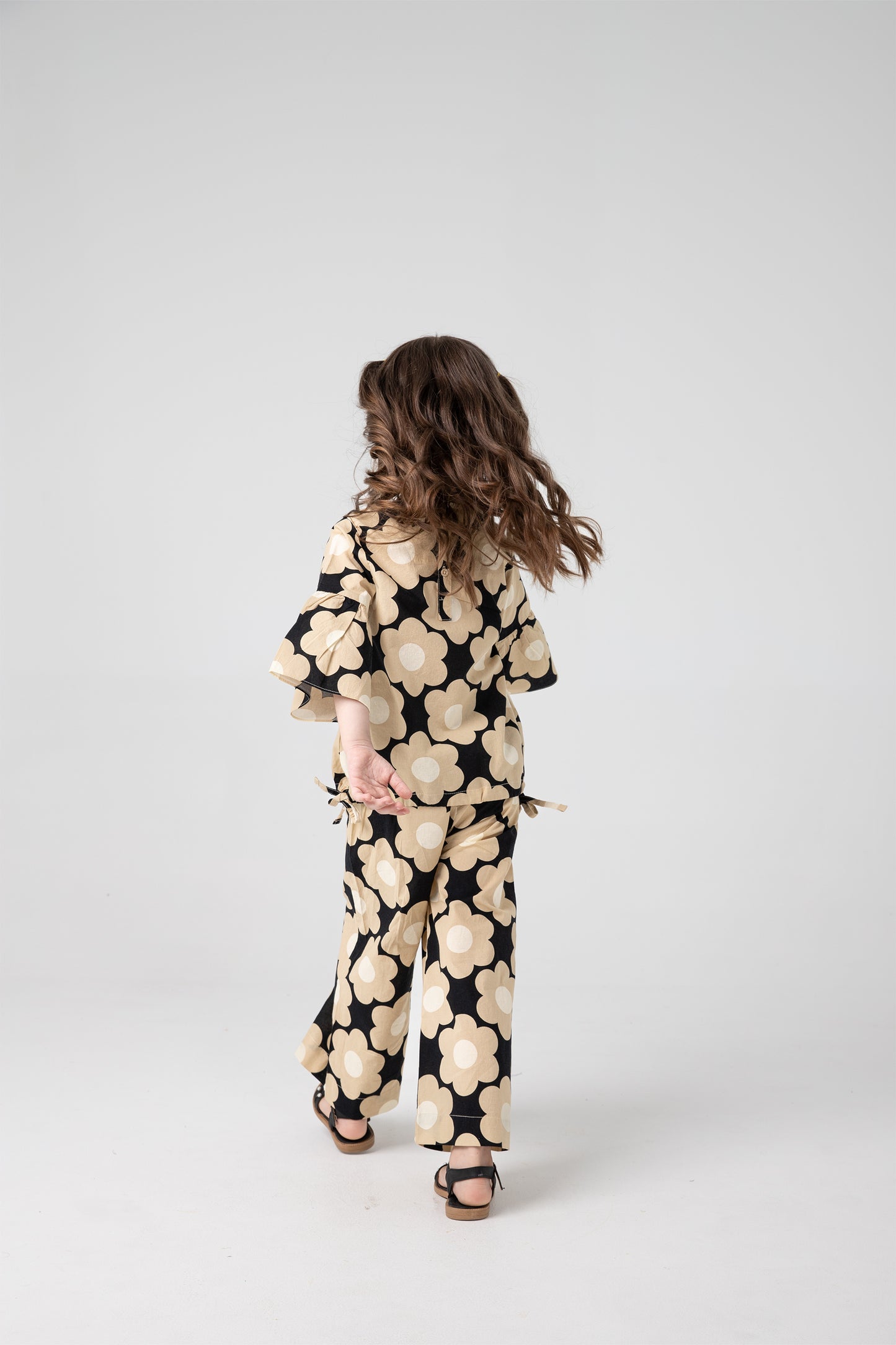 Bold Bloom Girls Co-ord Set