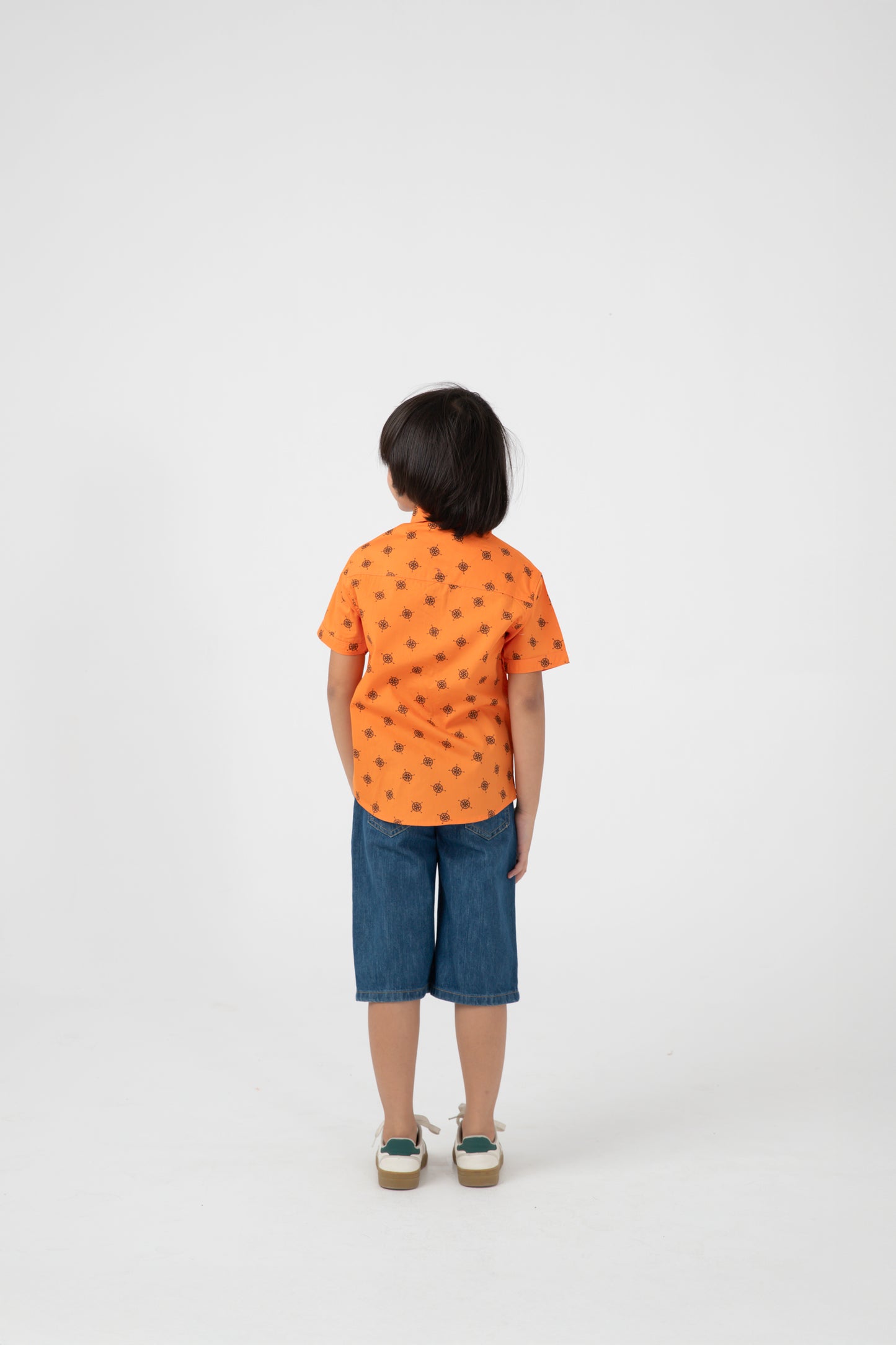 Orange Compass Shirt