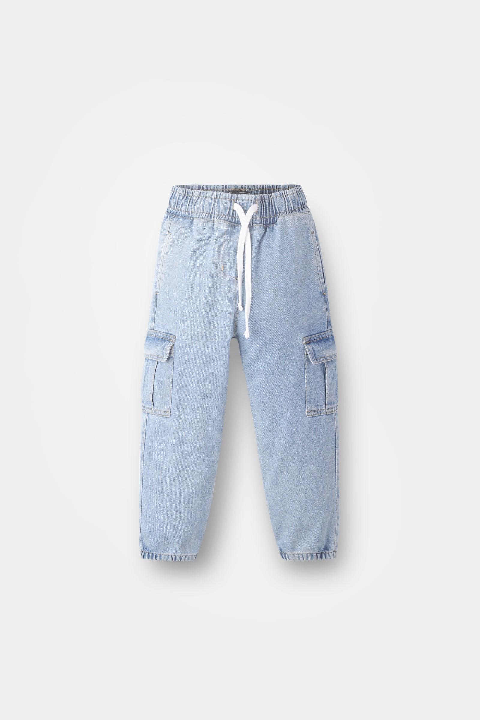 Little Trooper Cargo Jeans For Girls