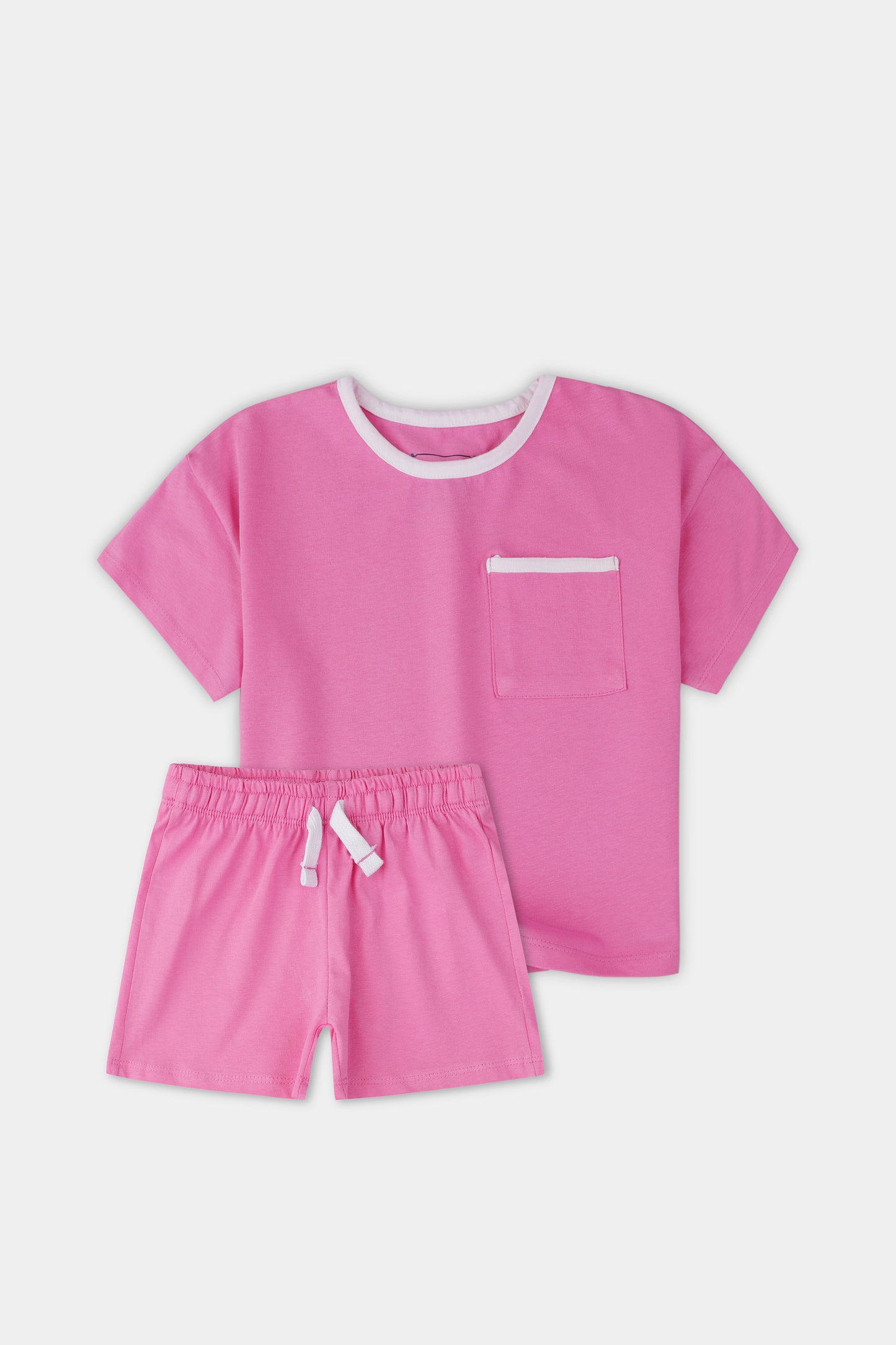 Girls' Pink Ease Co-ord Set