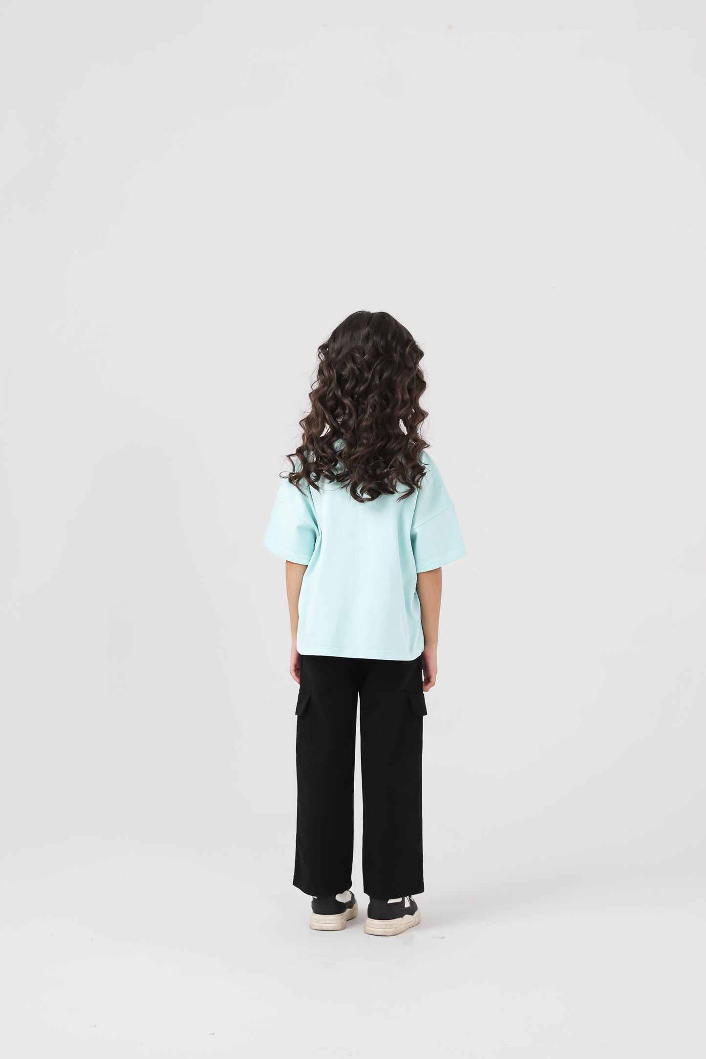 Mint Butterfly Boxy Tee