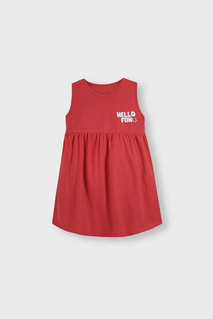 Hello Fun Jersey Frock