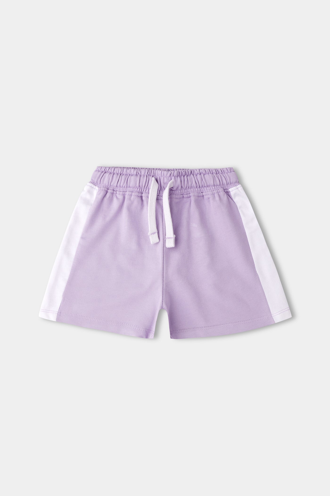 Girls Lilac Sport Terry Shorts