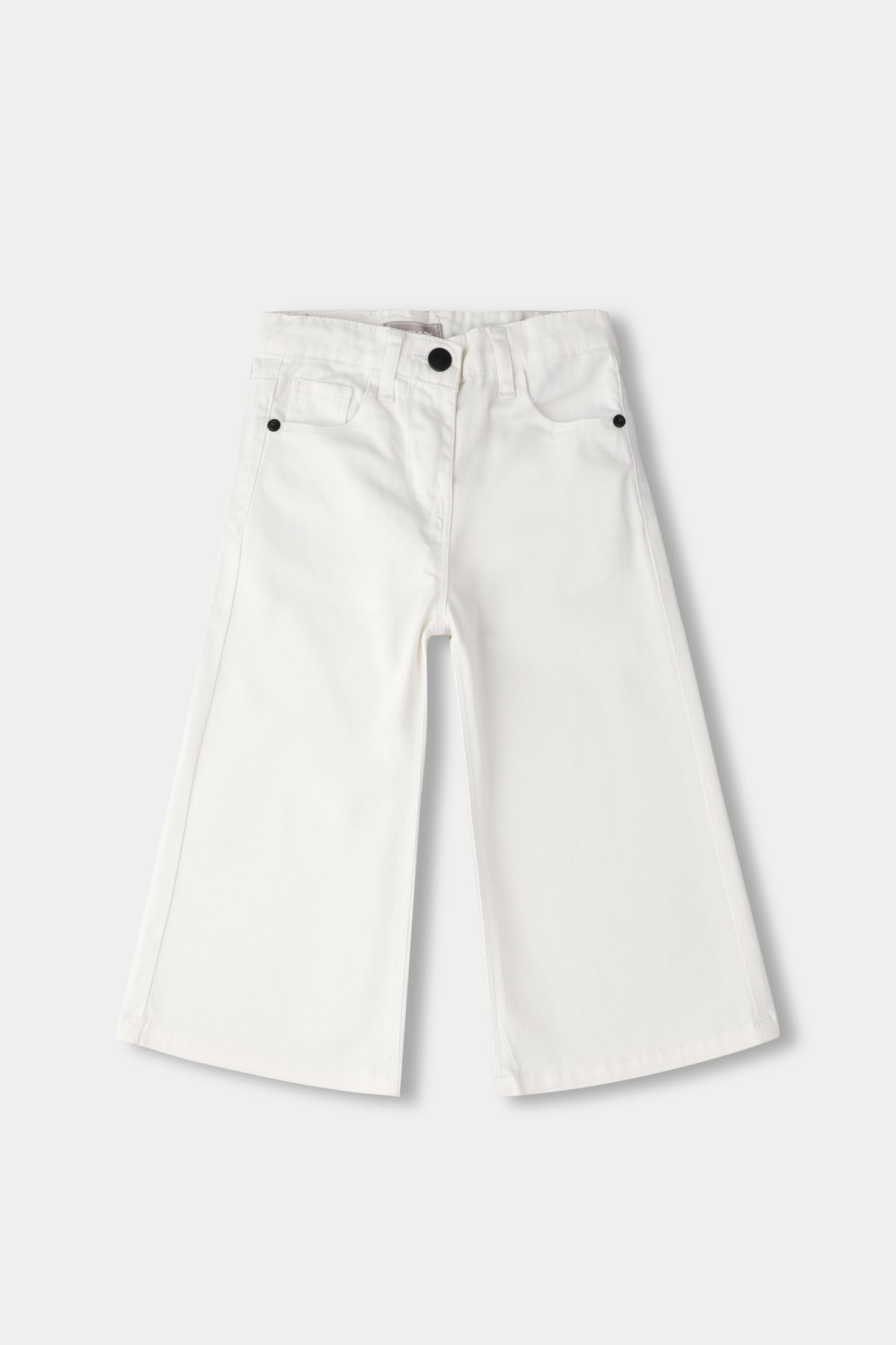 Girls Ivory Breeze Wide Leg Pants