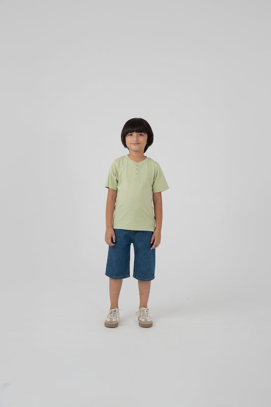 Sage Henley Tee