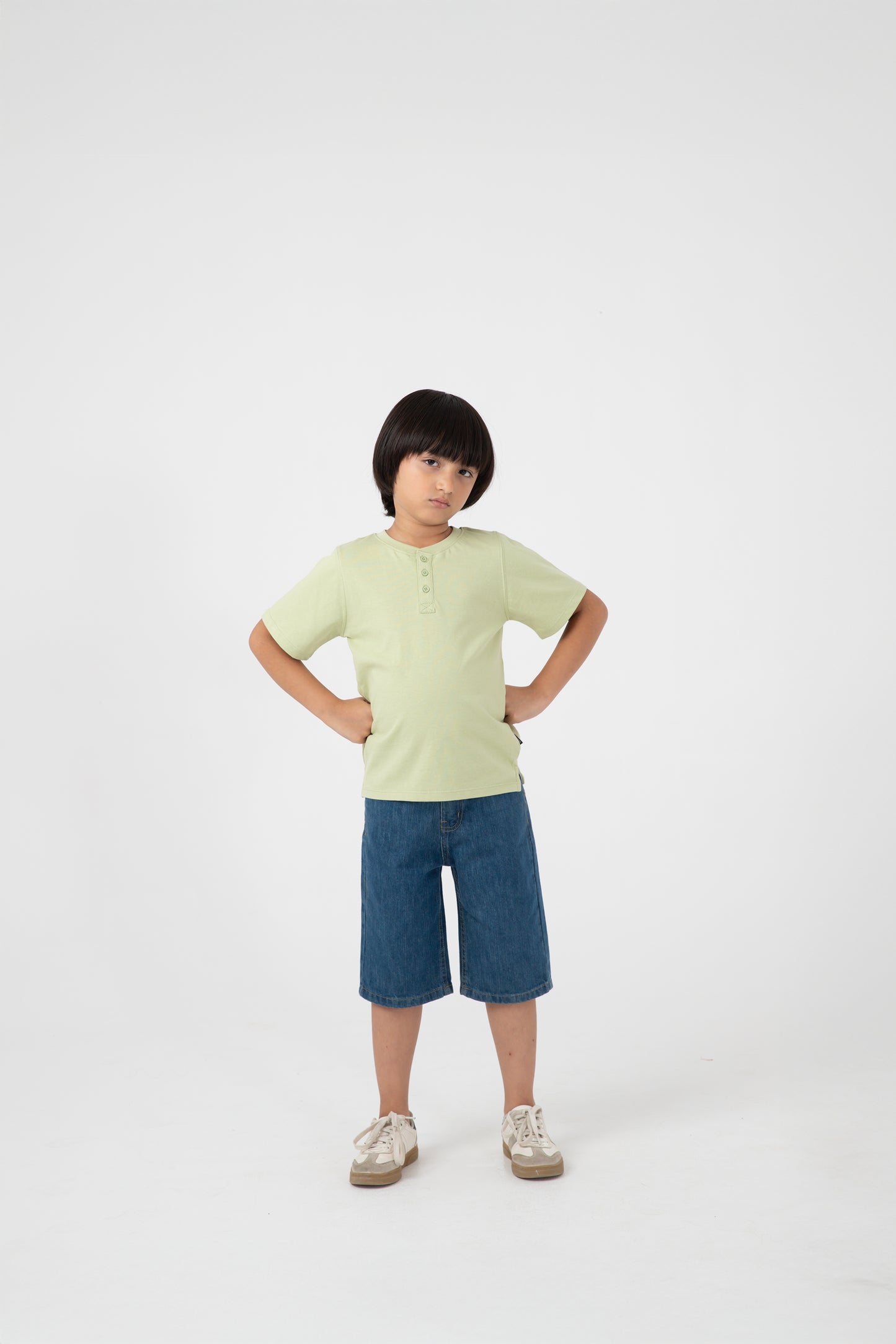 Sage Henley Tee