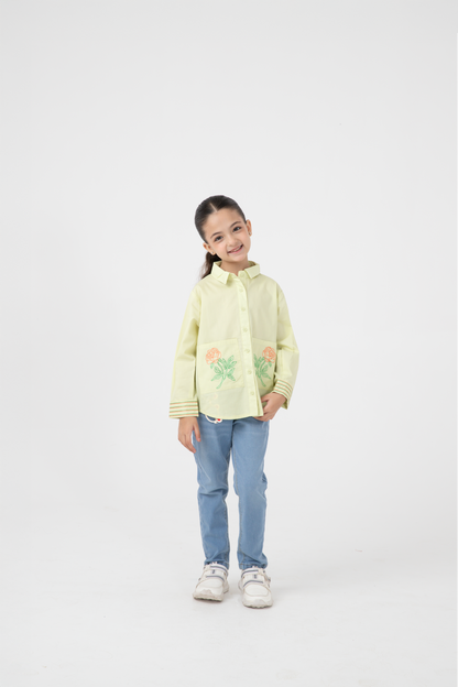 Sage Bloom Top
