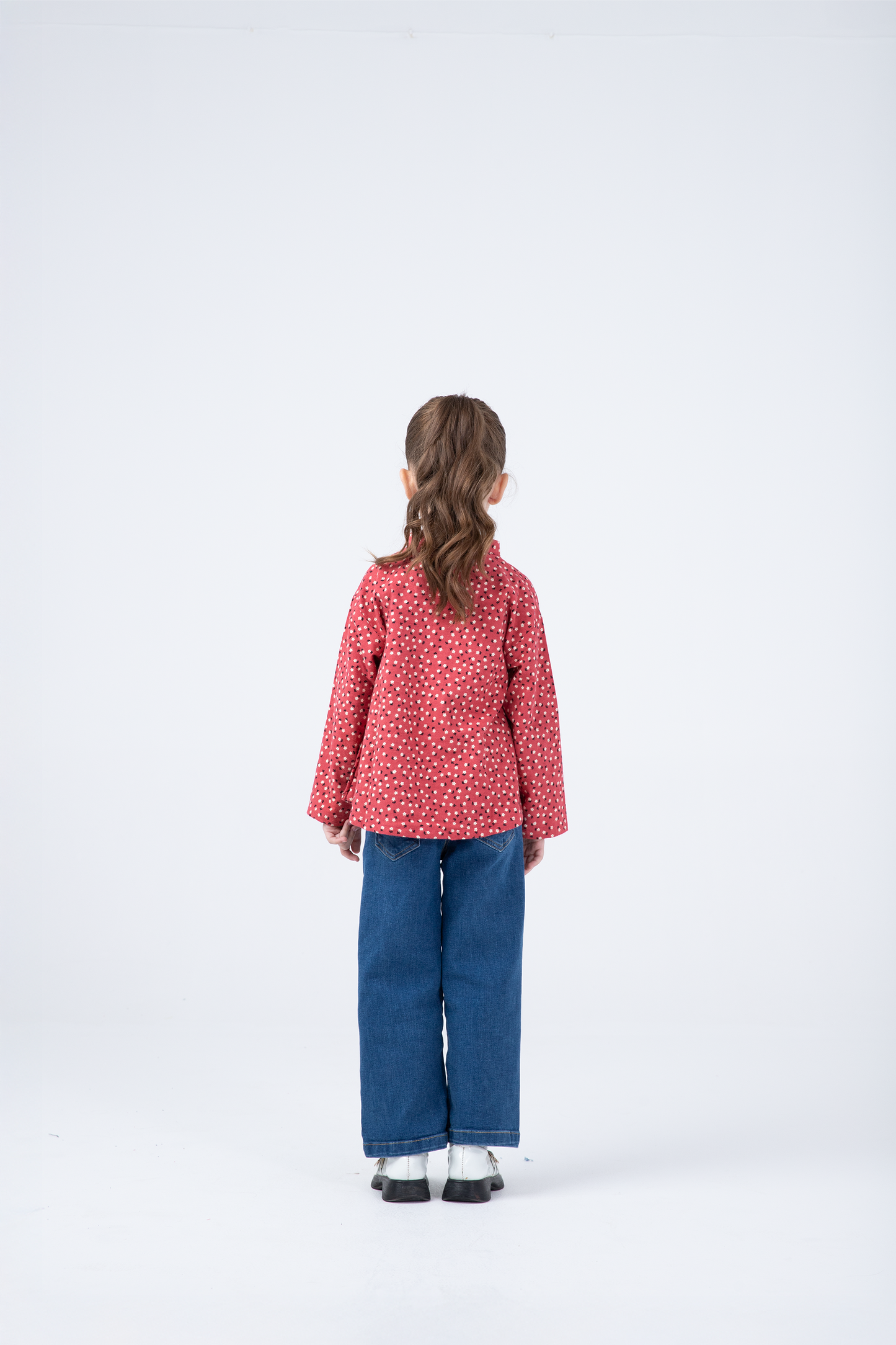 Berry Bloom Flannel Top