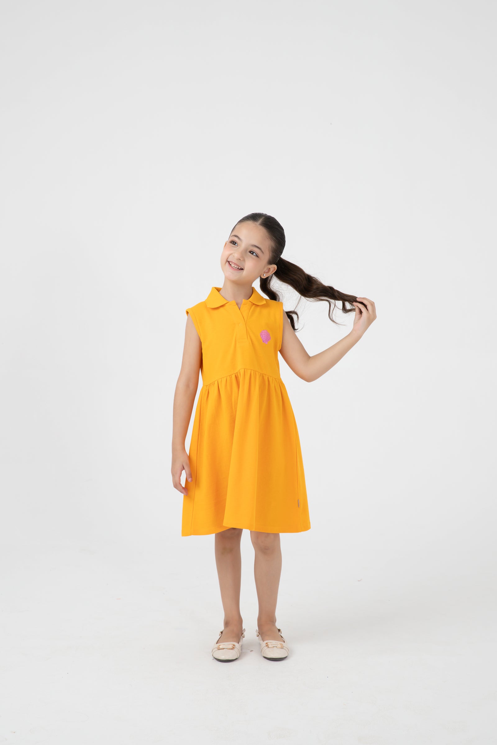 Mustard Polo Frock