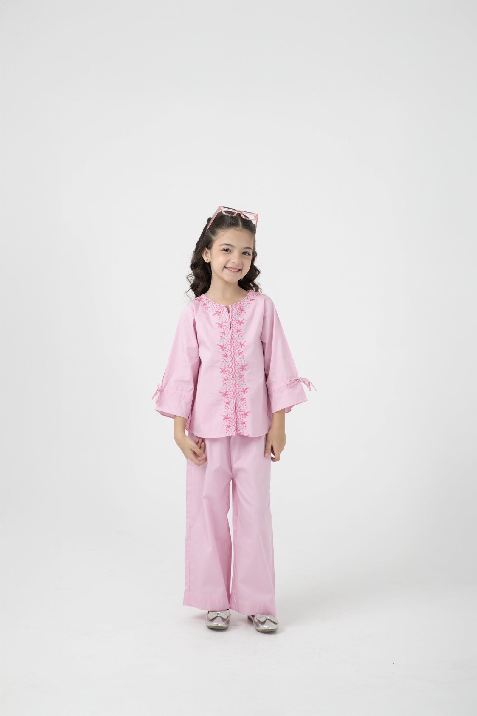 Blush Pink Cotton Co-ord Set