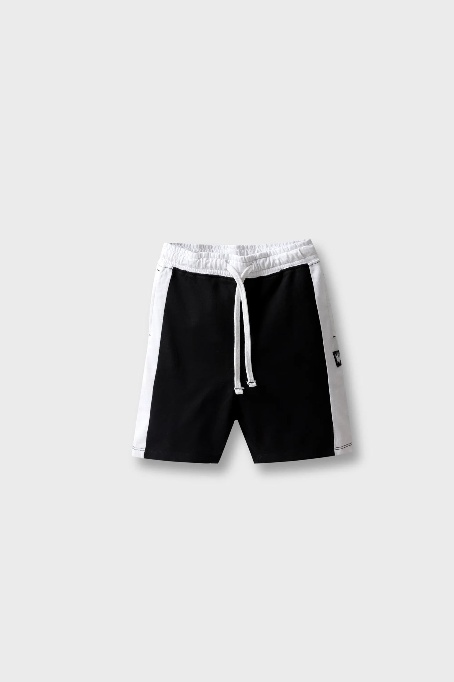 Boys Bicolor Terry Sporty Shorts