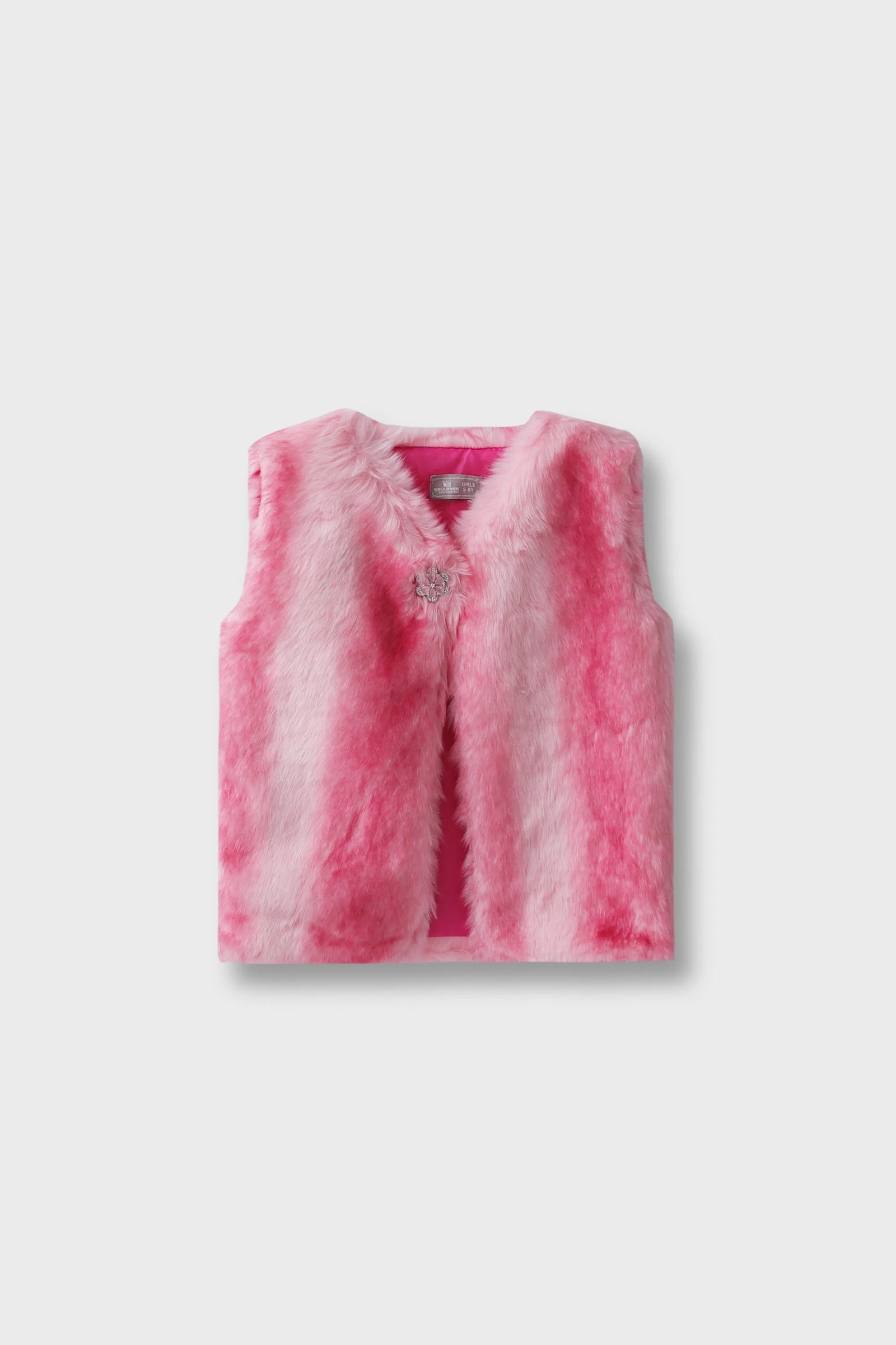 Girls' Furry Pink Jacket