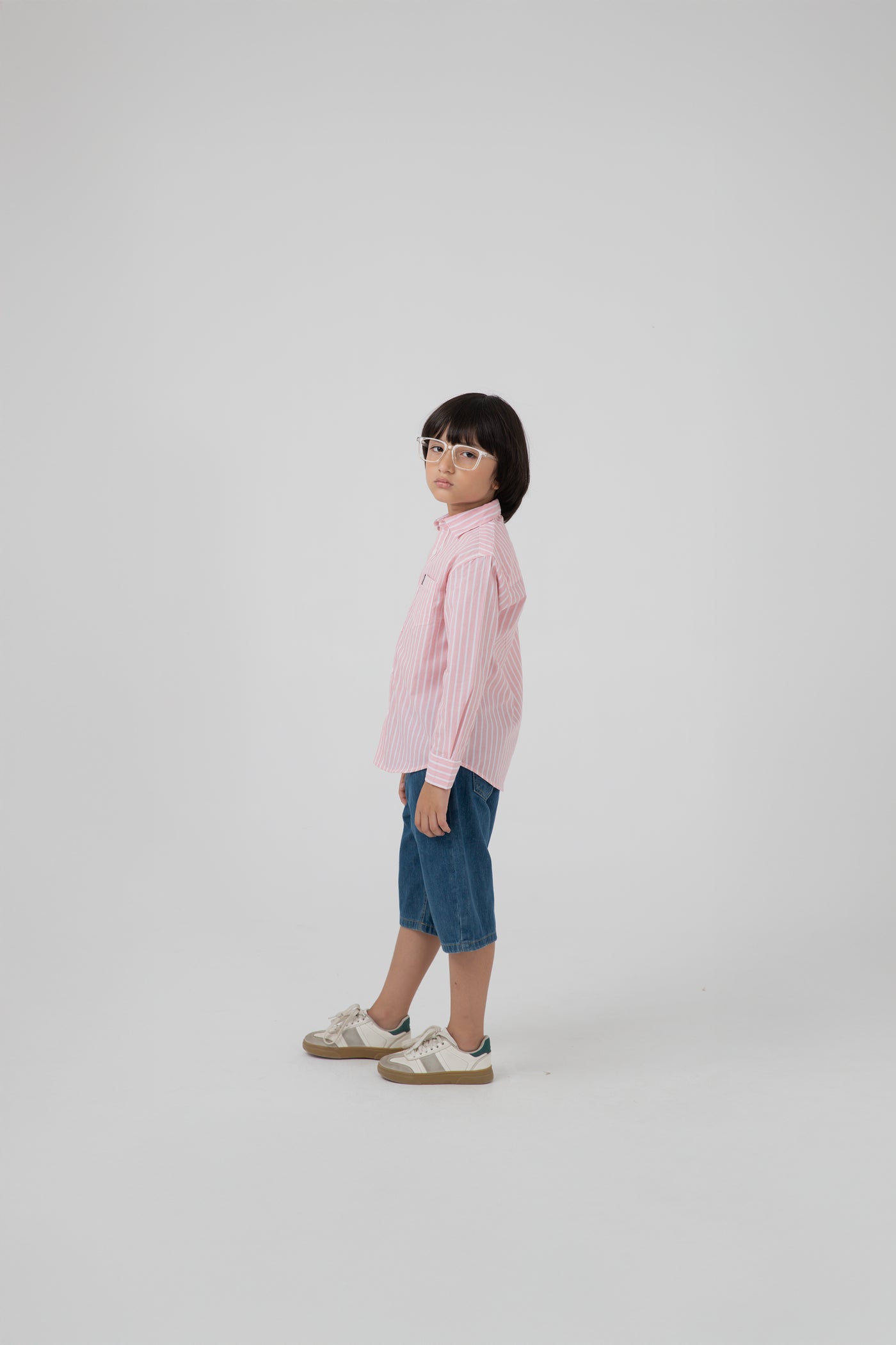 Pink Grid Shirt