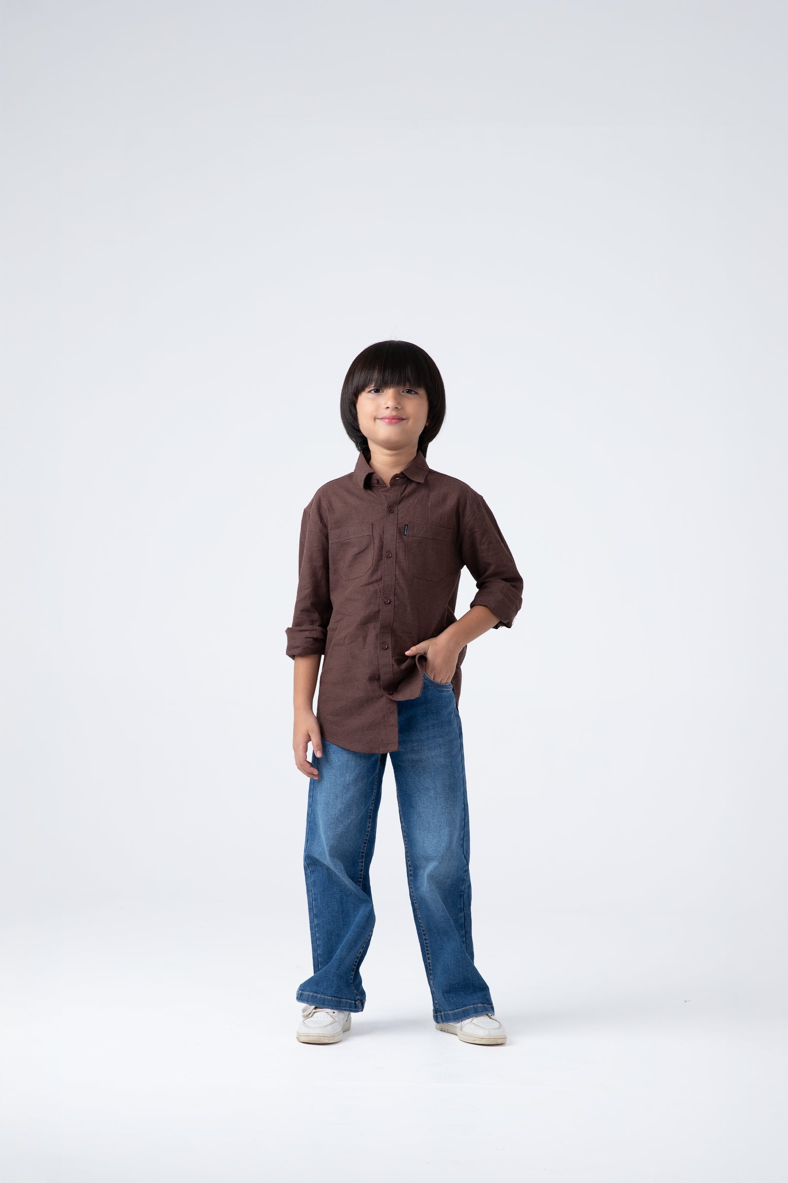 Cocoa Hue Formal Shirt