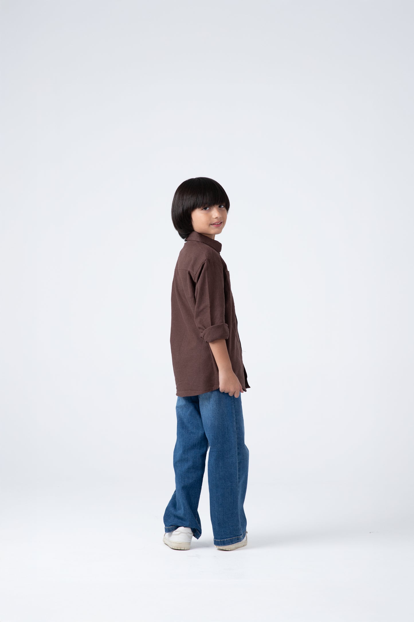 Cocoa Hue Formal Shirt