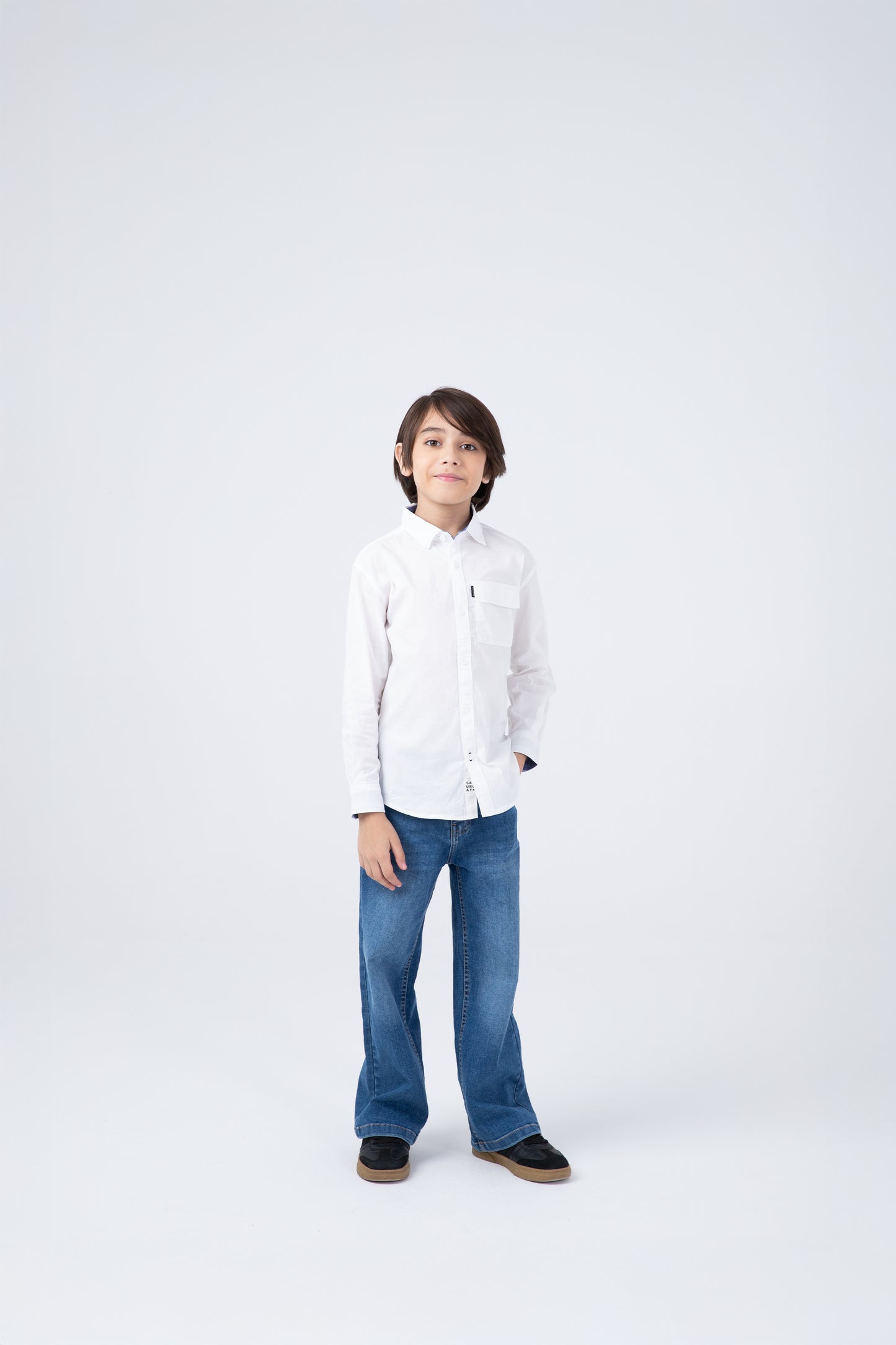 Crips White Cotton Shirt