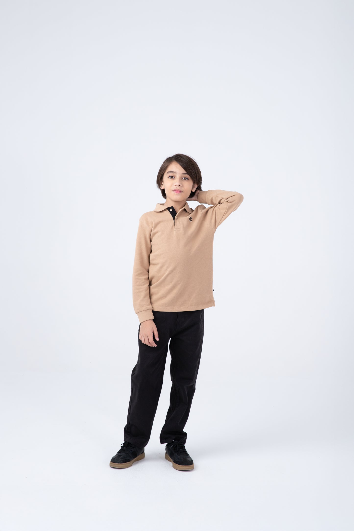 Beige Signature Polo