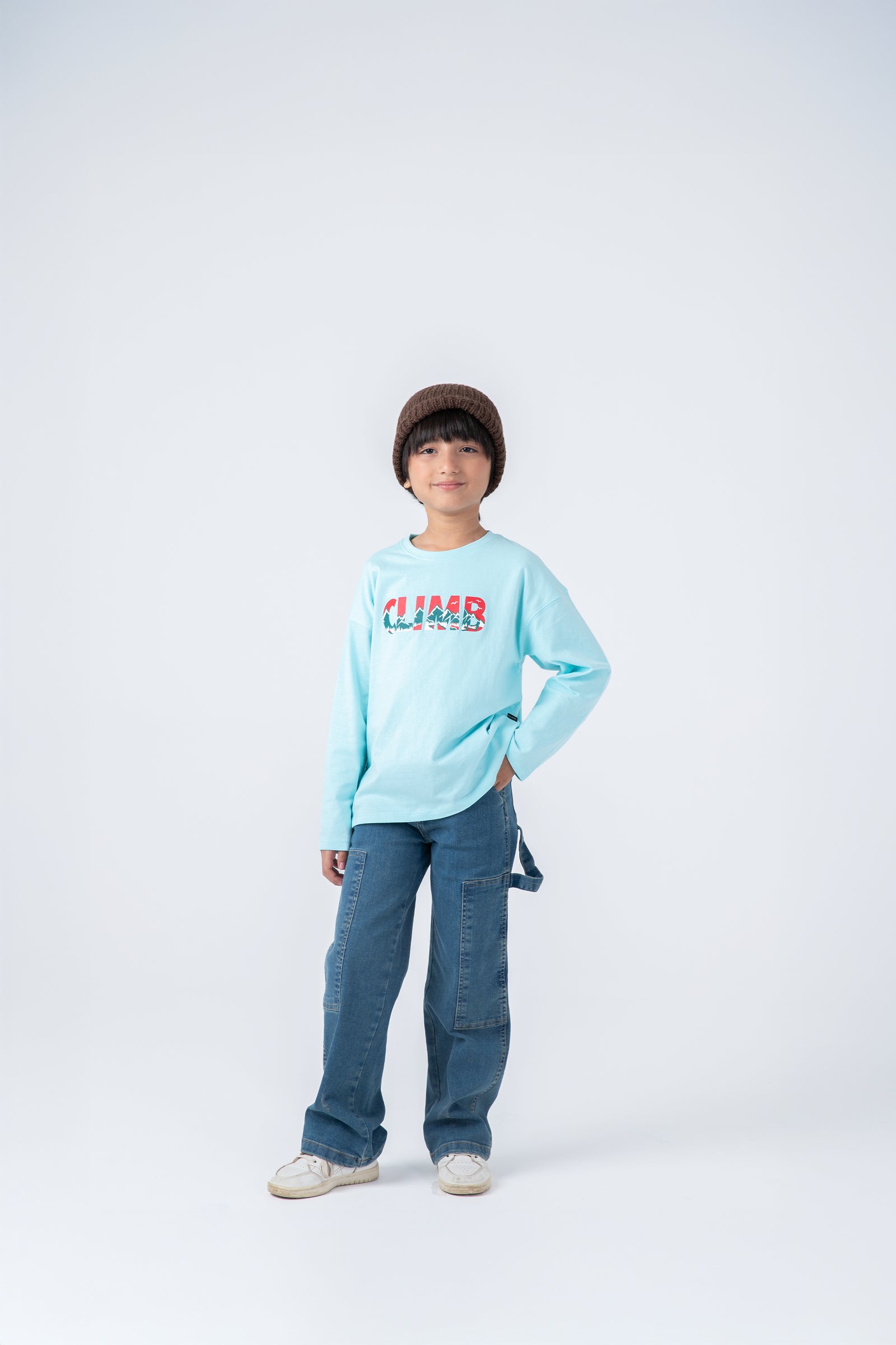 Boys Climb Boxy Tee