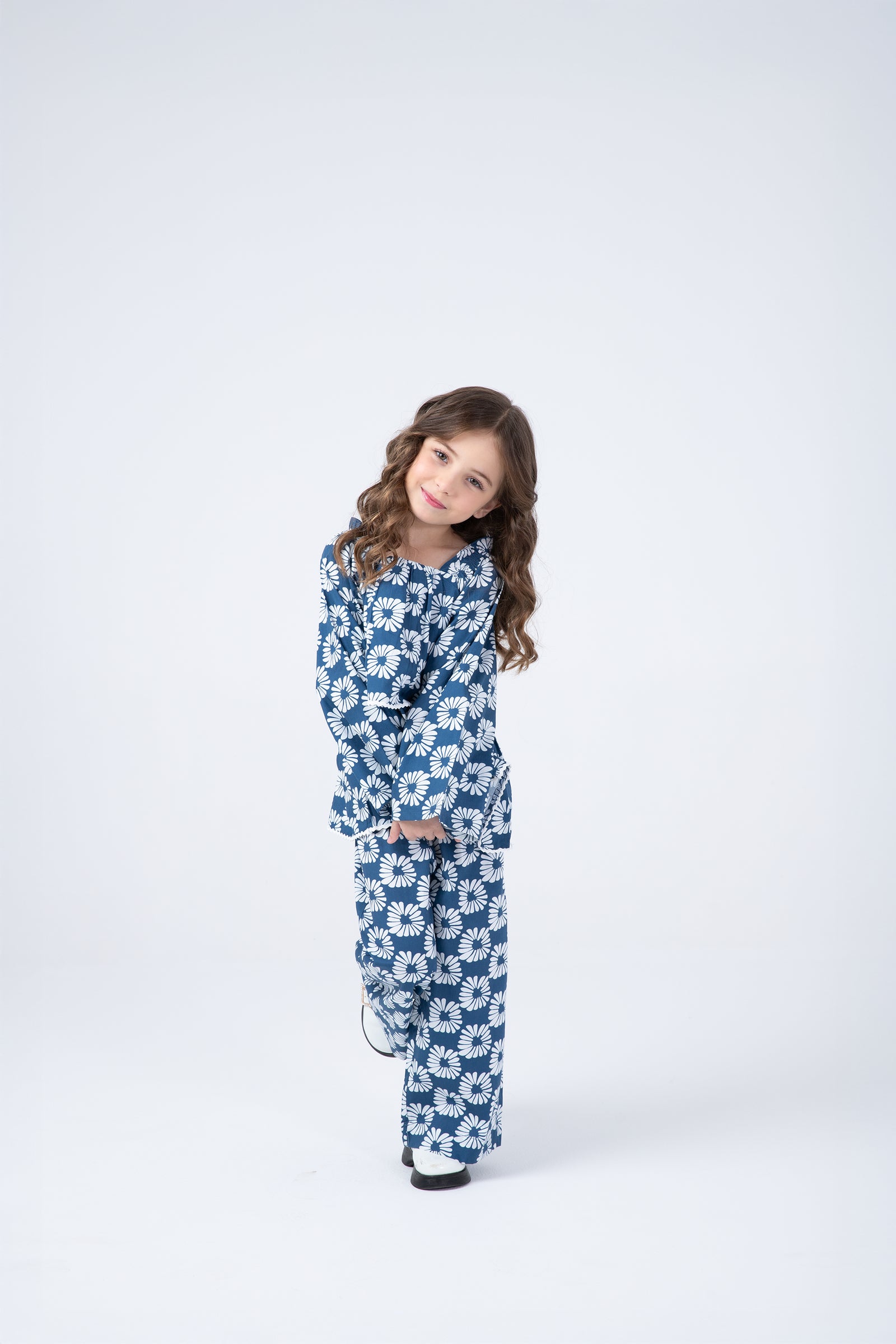 Daisy Frill Cotton Co-ord set