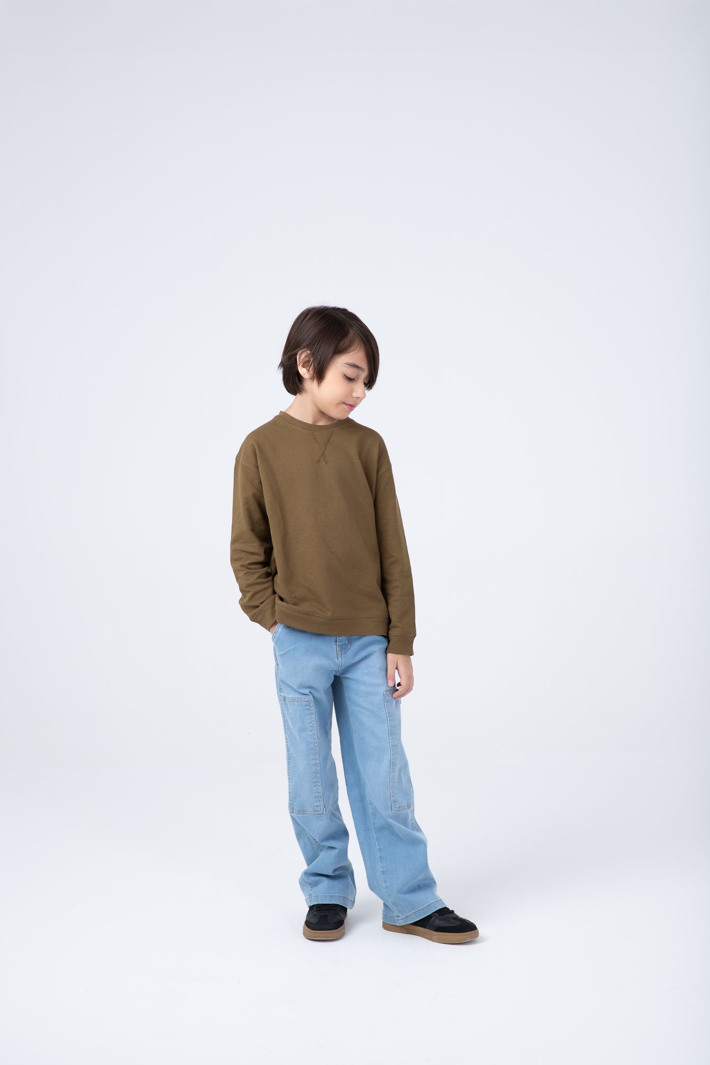 Olive Textured Tee