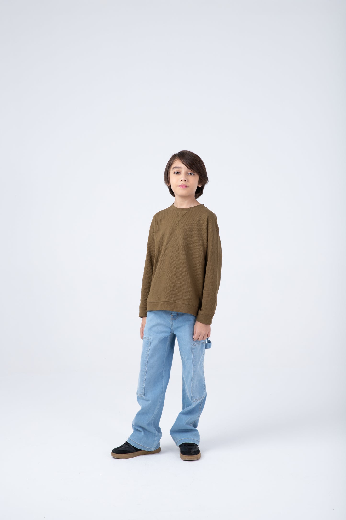 Olive Textured Tee