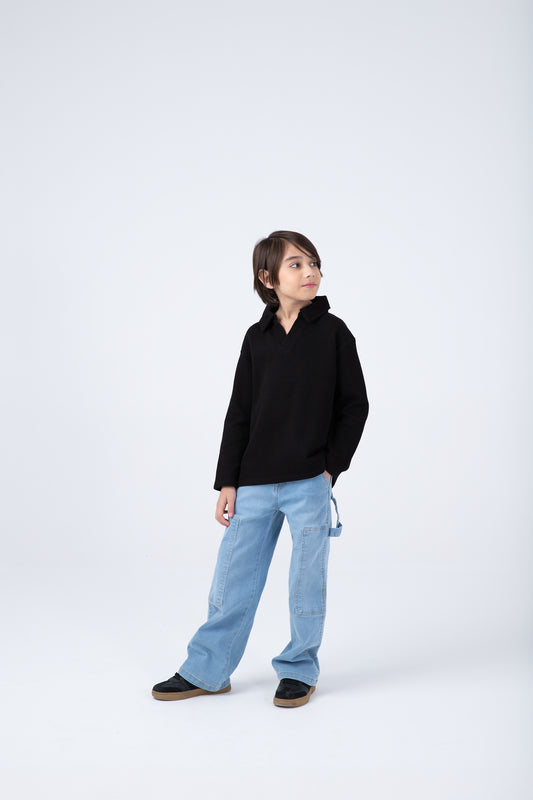 Black Polar Polo