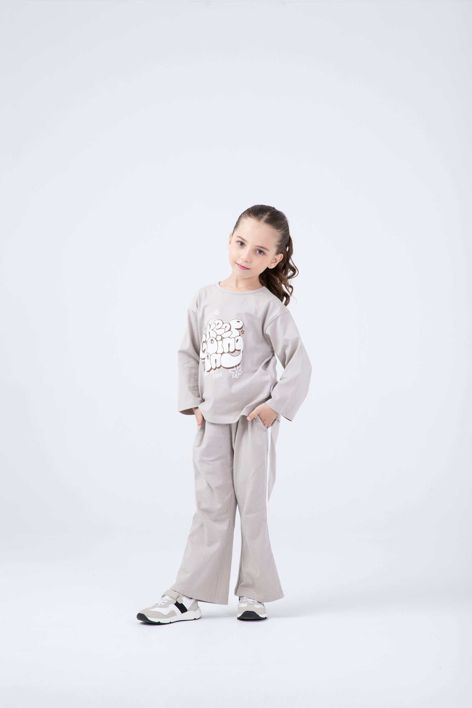 Grey Ease Jersey Co-Ord Set